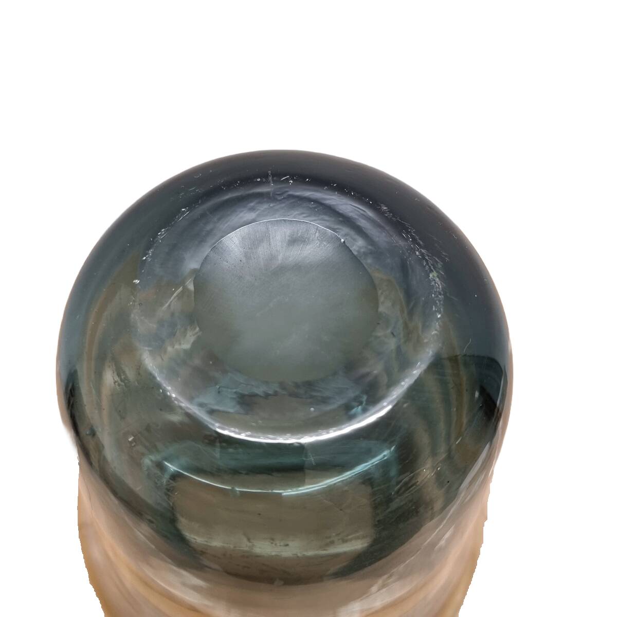 Glass Swirl Design Vase, 1980s
