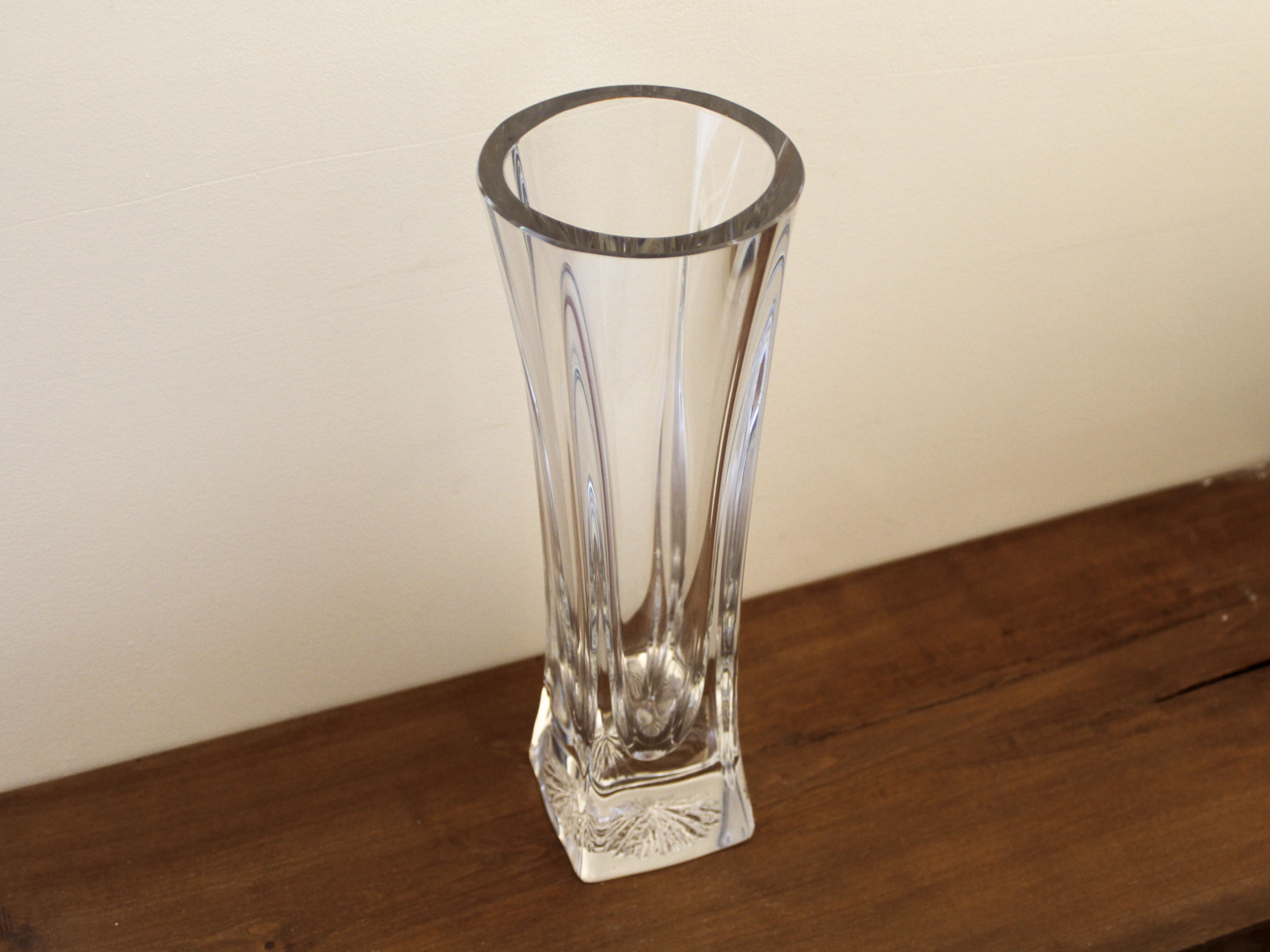 Crystal Daum Vase