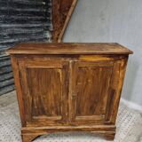 Buffet ancien, armoire de ferme, 112x114cm
