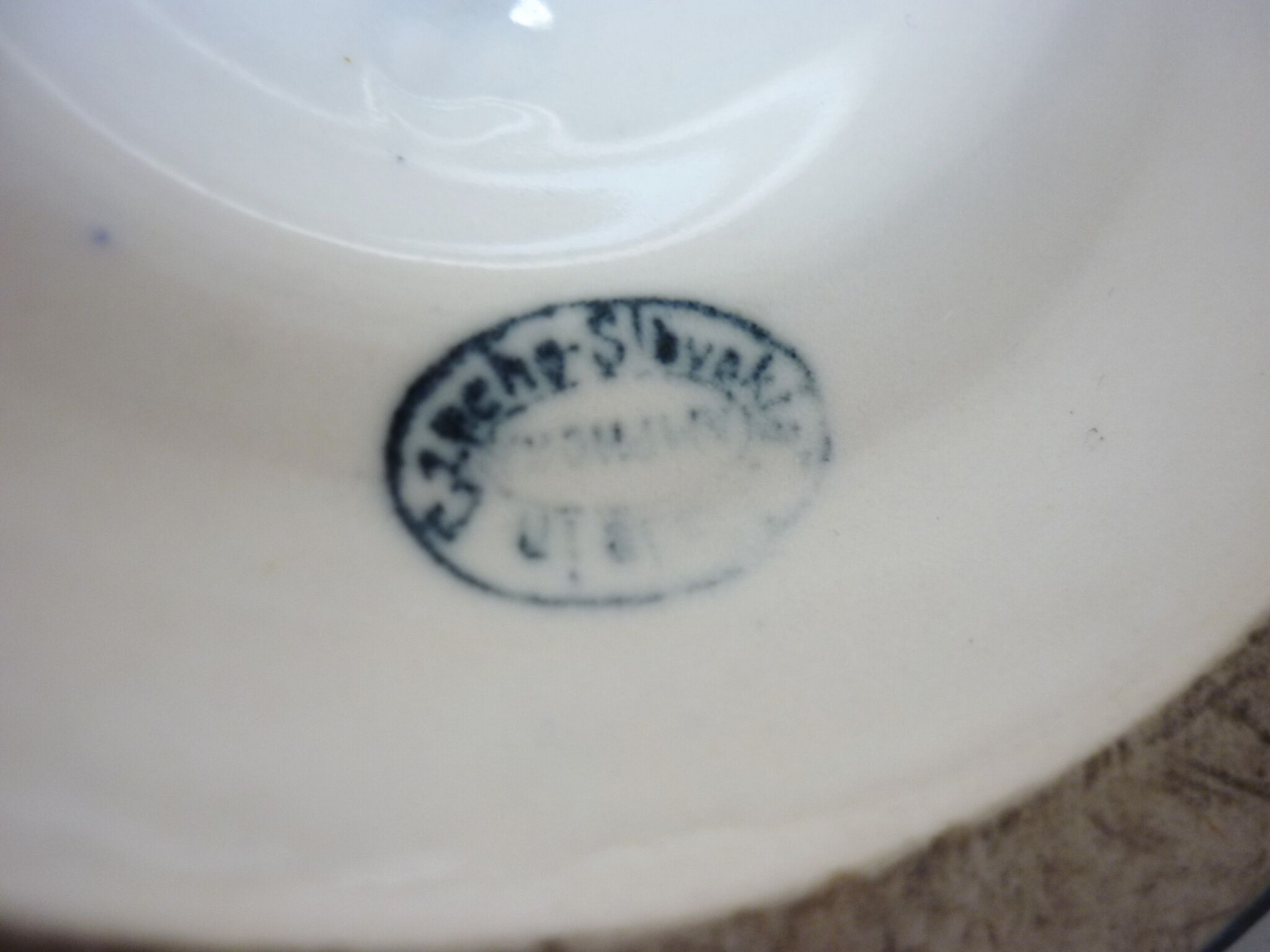 Art Deco ceramic vase, 1920s/1930s, signed Amphora (Czech Republic)