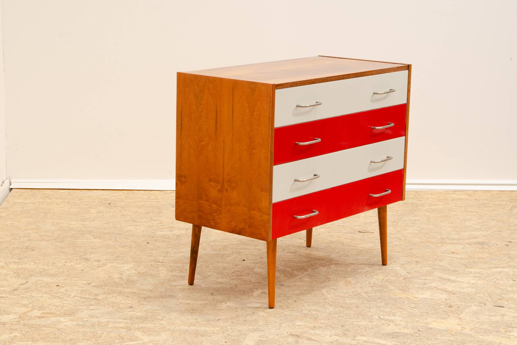 Mid century Eastern Bloc Vintage chest of drawers, 1970´s, Czechoslovakia