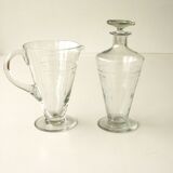 Assorted wine jug and water pitcher - Crystal Assorted Decor