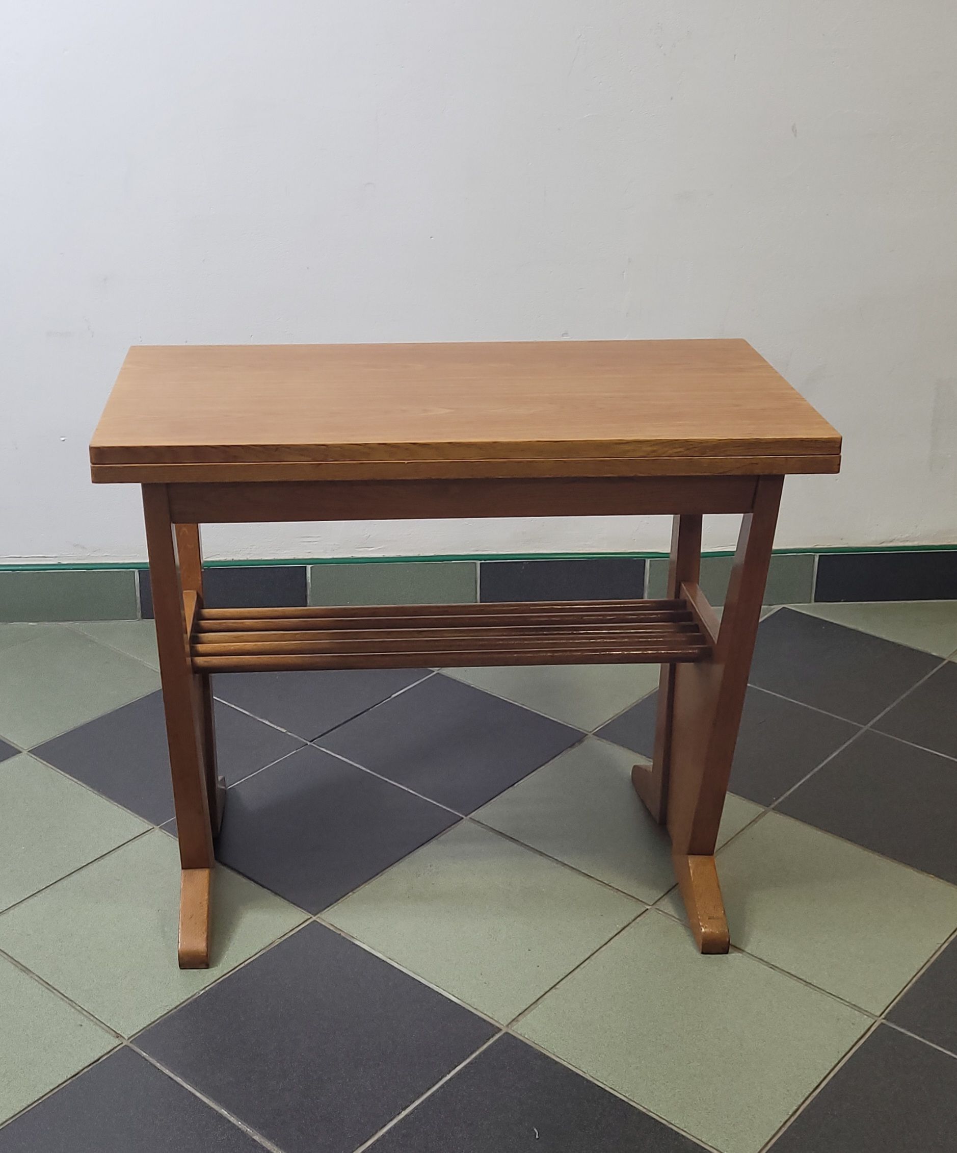UP Zavody wooden coffee table, Czechoslovakia, 1960s.