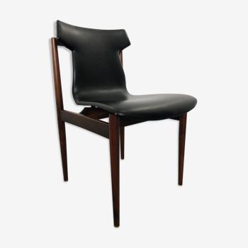 Rosewood Dining Chair by Inger Klingenberg for Fristho,  1960s,