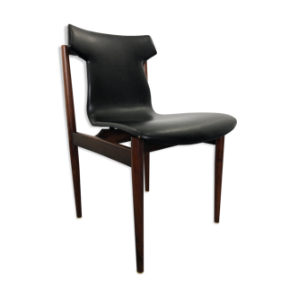 Rosewood Dining Chair by Inger Klingenberg for Fristho,  1960s,