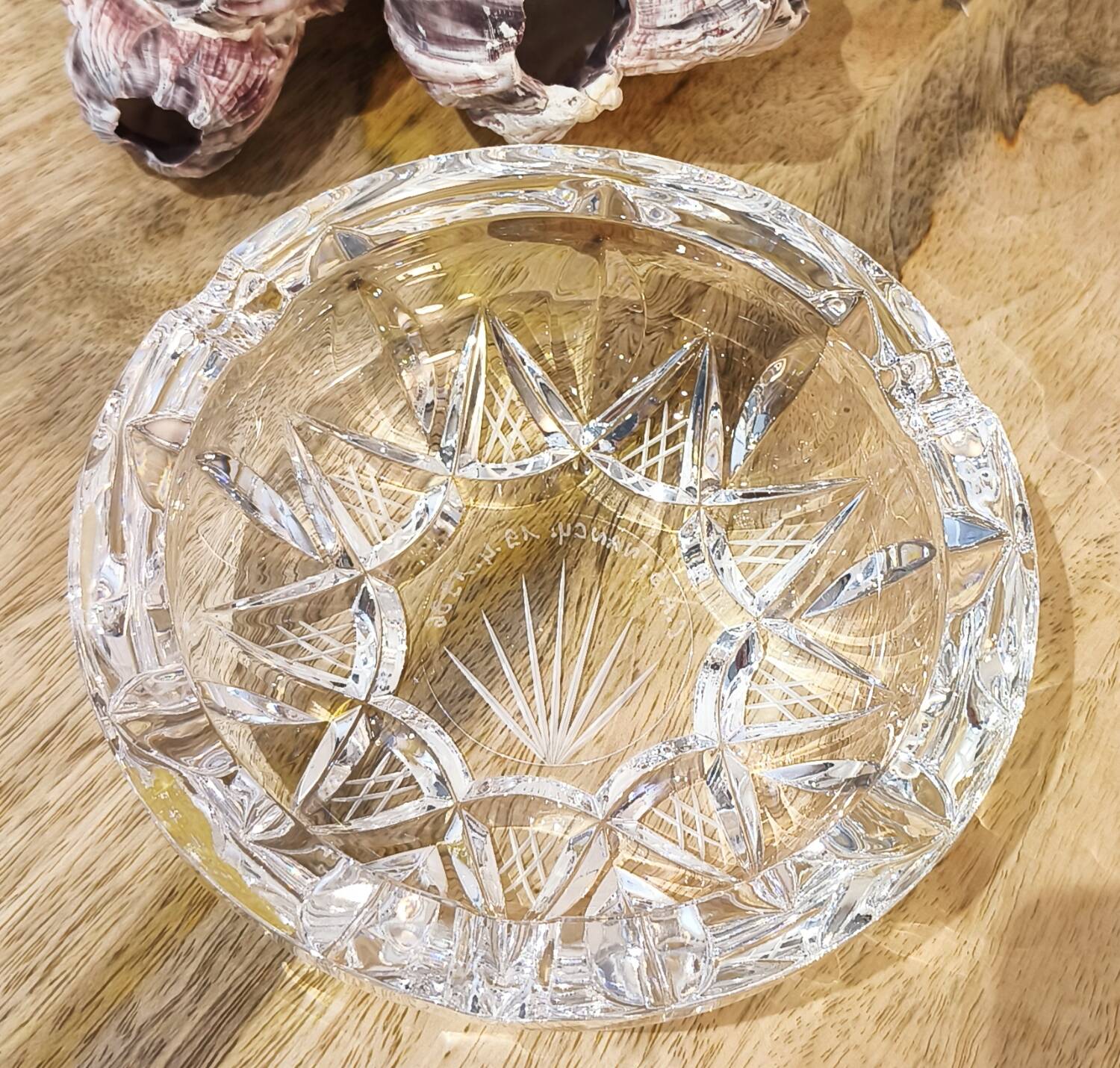 Cendrier en christal Baccarat