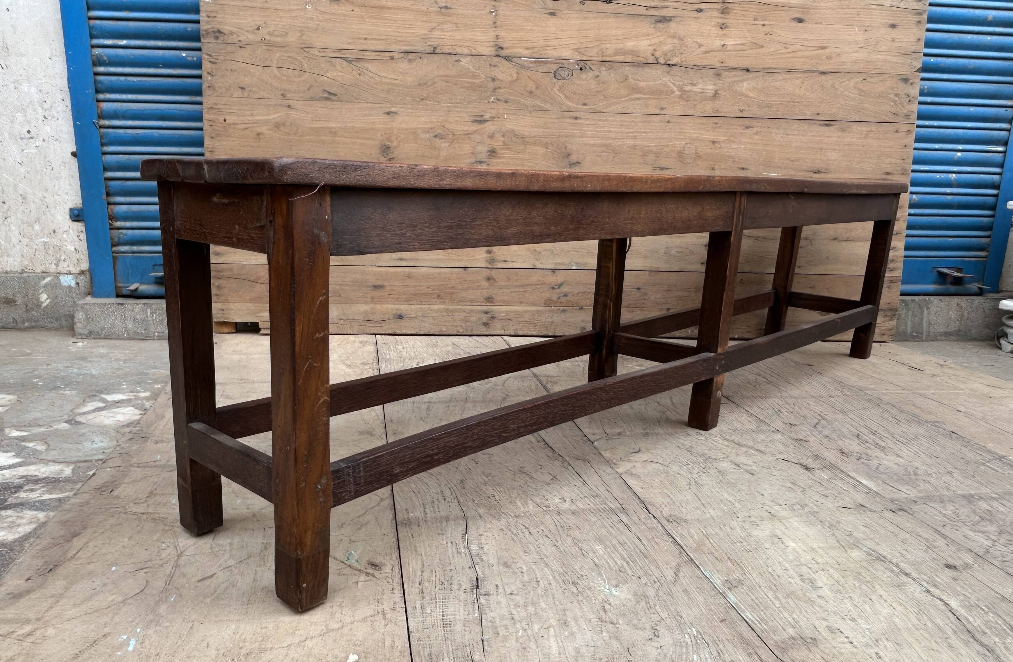 teak bench