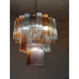 Pair of Murano glass chandeliers