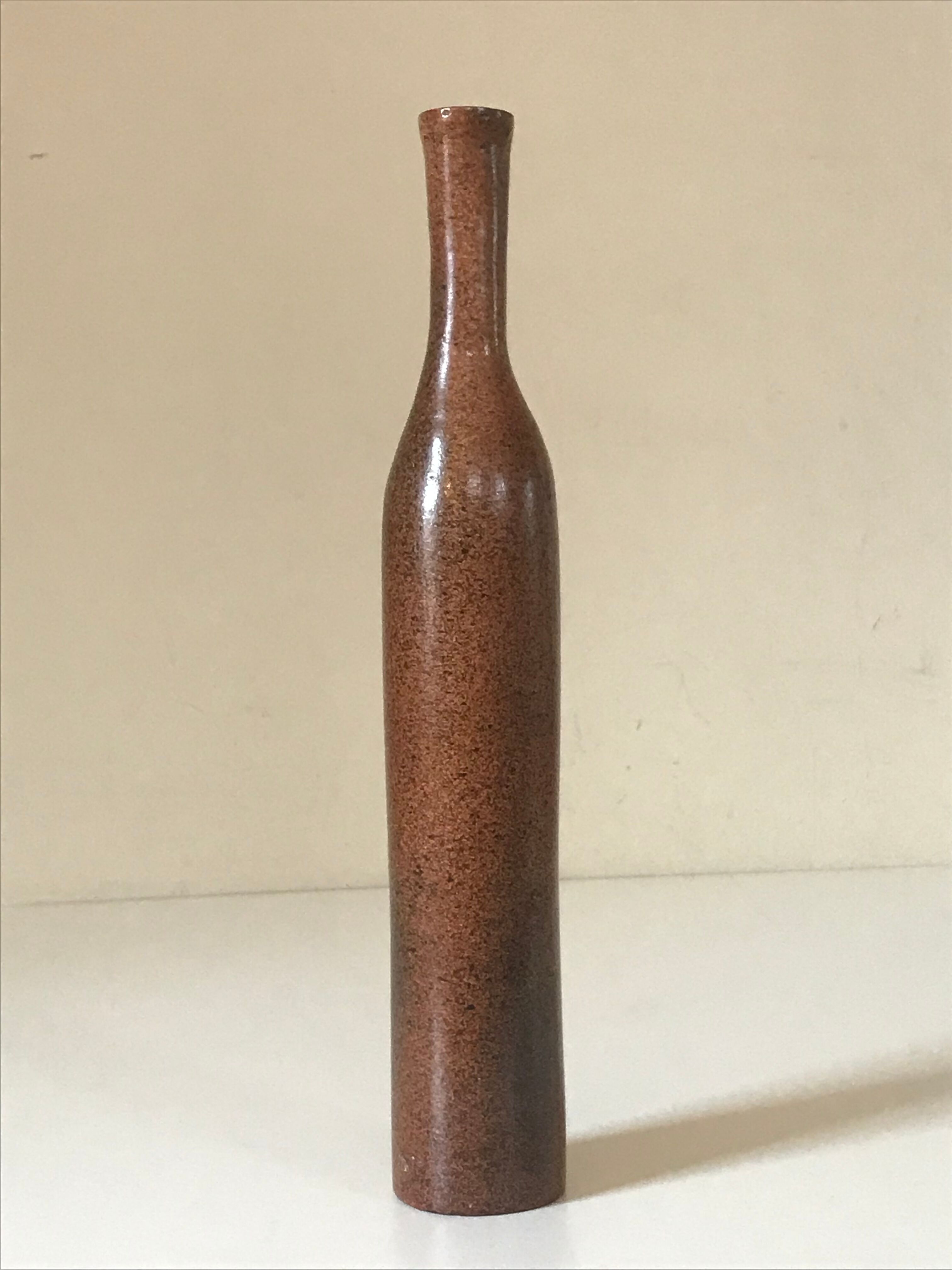 Vase soliflore neck fine vintage design years 70