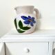 Pot à lait fleurs vintage