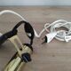 Pair of vintage TARGETTI SANKEY spotlights