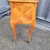 Paire de chevets marqueterie ancien style louis xvi