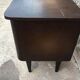 Paire de table de nuit chevet bout de canapé vintage ancien 1950 1960 rétro old french furniture