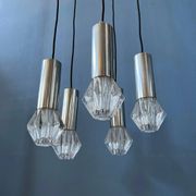 Suspension cascade Space Age Mid-Century / luminaire vintage