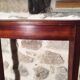 Mahogany console, first half of the 20th century