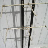 Display shelf on casters 60s/70s