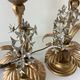 Pair of Lamps Attributed to Hans Kogl Vintage 1970 Hollywood Regency Wisteria