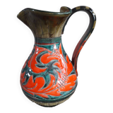 Vintage signed vase in Italian ceramic