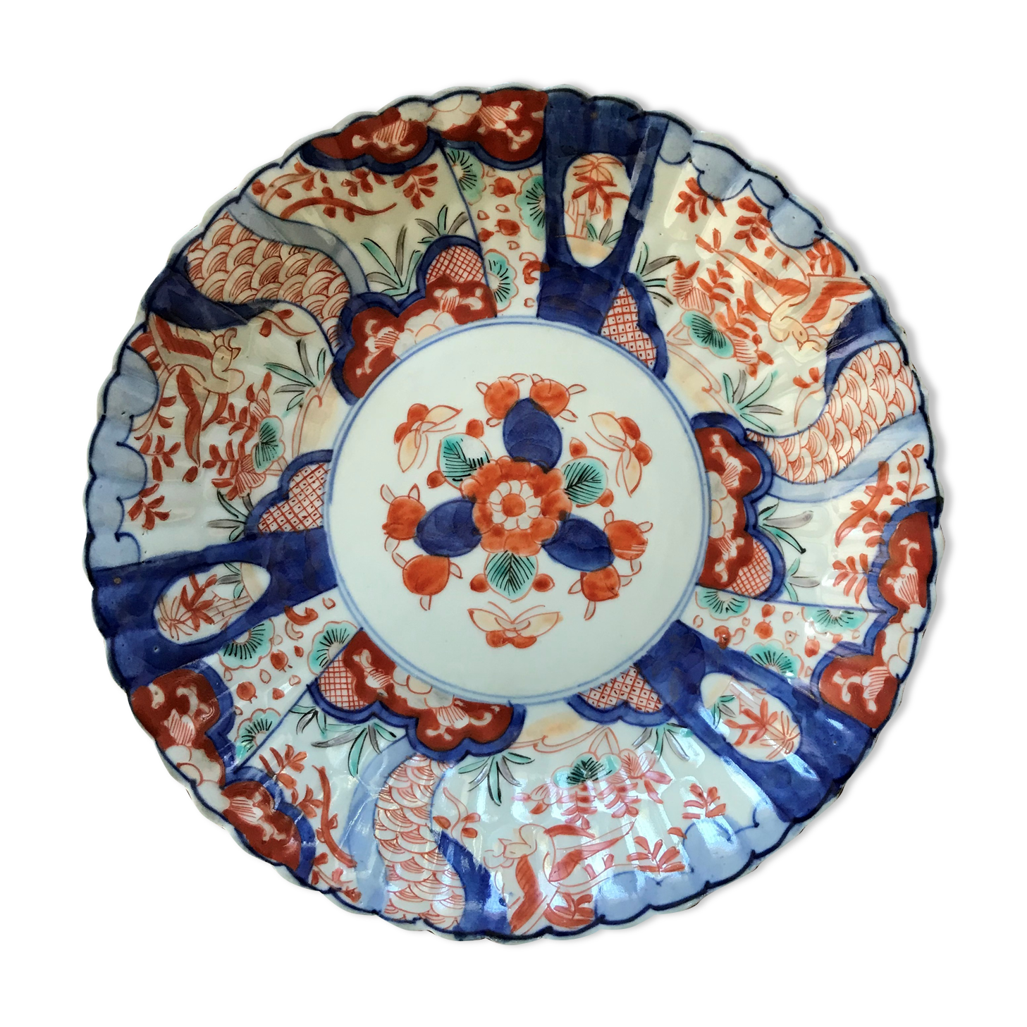 Japanese porcelain dish, Imari