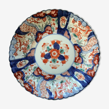 Plat en porcelaine japonais Imari
