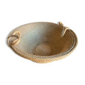 Old Basket with Vintage Rope Handles