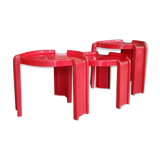 Tables gigognes Kartell 1970