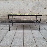 Coffee table, Vallauris ceramic, Roger Capron, 1960s