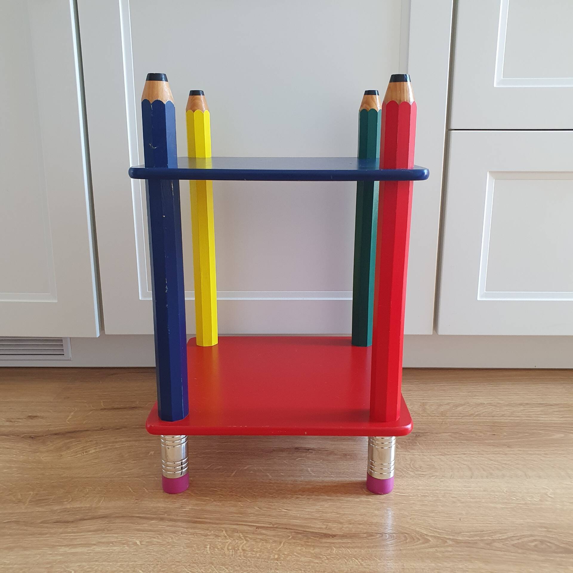Occasional bedside table / pencil foot eraser attributed to Pierre Sala