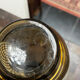 Acid-etched glass carafe 1930s/40s - Czechoslovakia