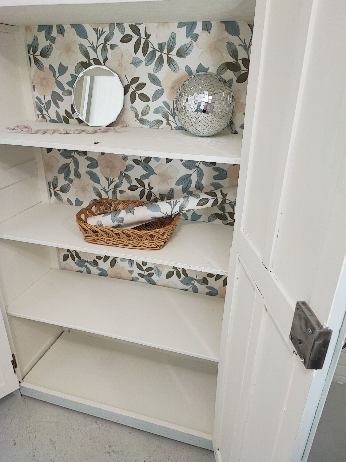 Parisian wardrobe with mirror