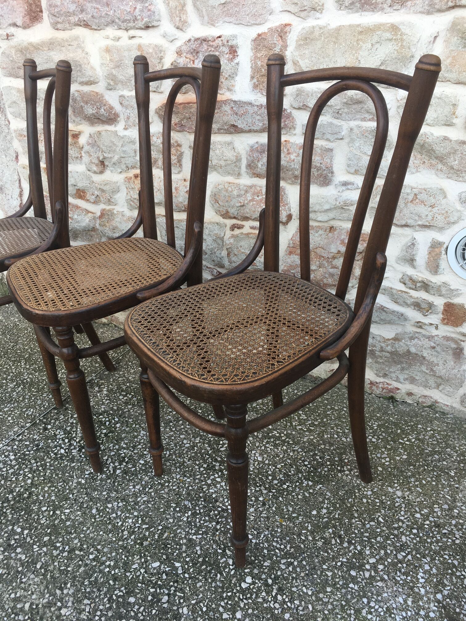 Set of 3 Fischel chairs