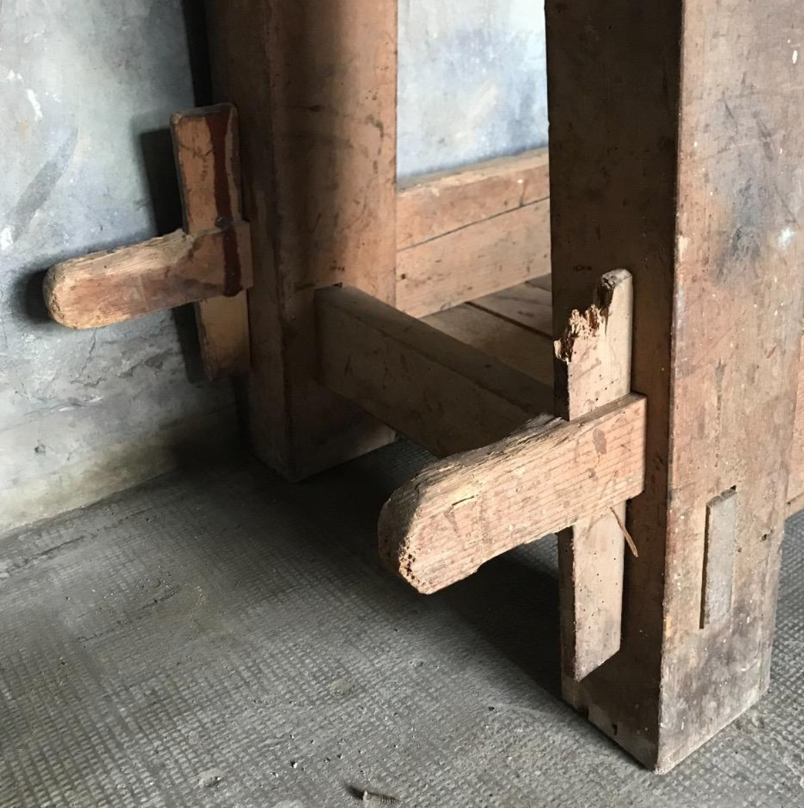 19th century set-up console