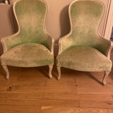 Paire de fauteuils vintage