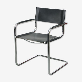 Vintage Bauhaus Cantilever S34 Leather Chair