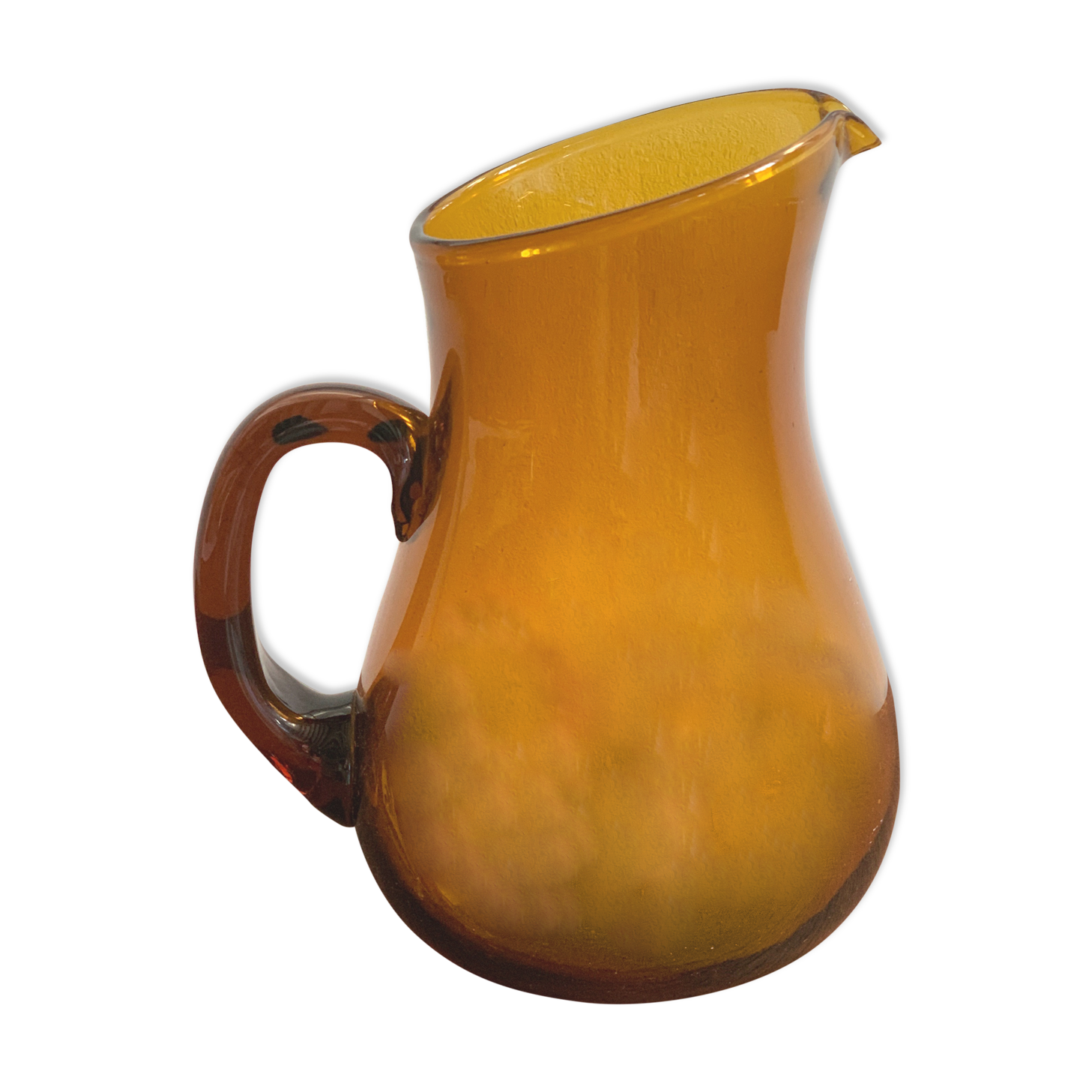 Blown glass decanter