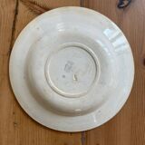Series of 4 mismatched soup plates “Terre de Fer”