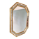 Miroir à parcloses en bois doré, Deknudt (Belgique),1970