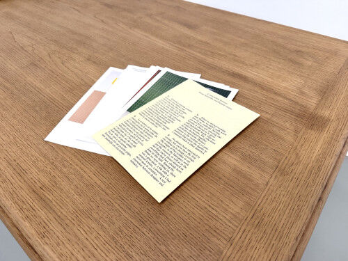 Campaign table in oak and pine, 1970s