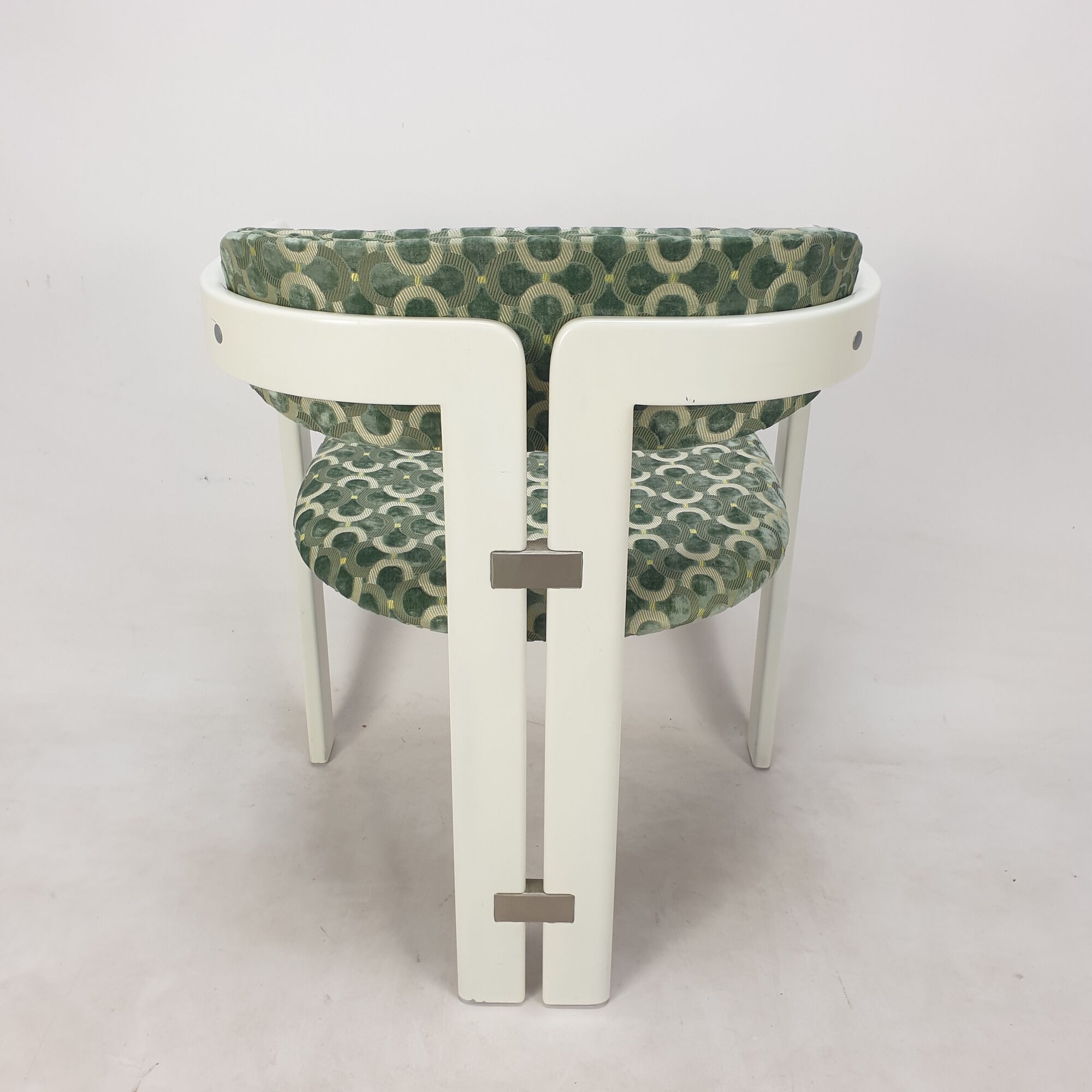 Augusto Savini for Pozzi Set of Four 'Pamplona' Chairs, Italy 1970's