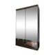 Medical cabinet bathroom all stainless steel and mirror