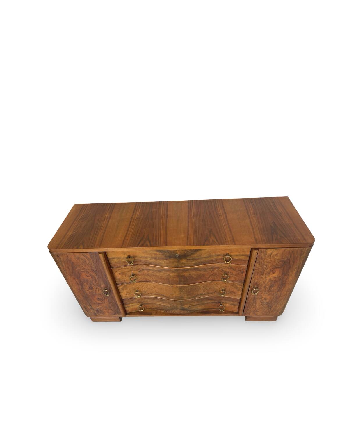 Italian Art deco walnut sideboard