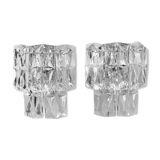 Kinkeldey Set van twee wandlampjes,1970 Duitsland