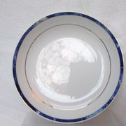 Service 12 hollow plates porcelain Vintage 80s/90s