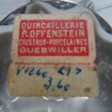 Bougeoir en cristal