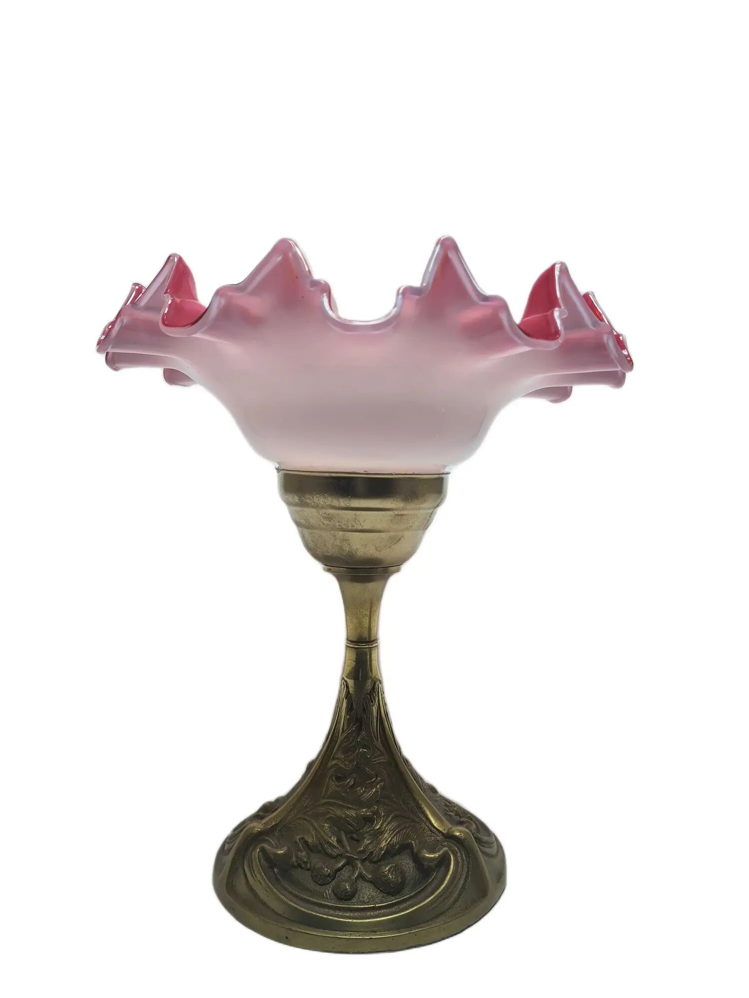 ANX Secessionist plate on a solid brass base