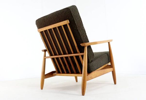Fauteuil scandinave style Dux « Vejvad »   design vintage