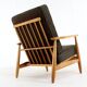 Fauteuil scandinave style Dux « Vejvad » | design vintage