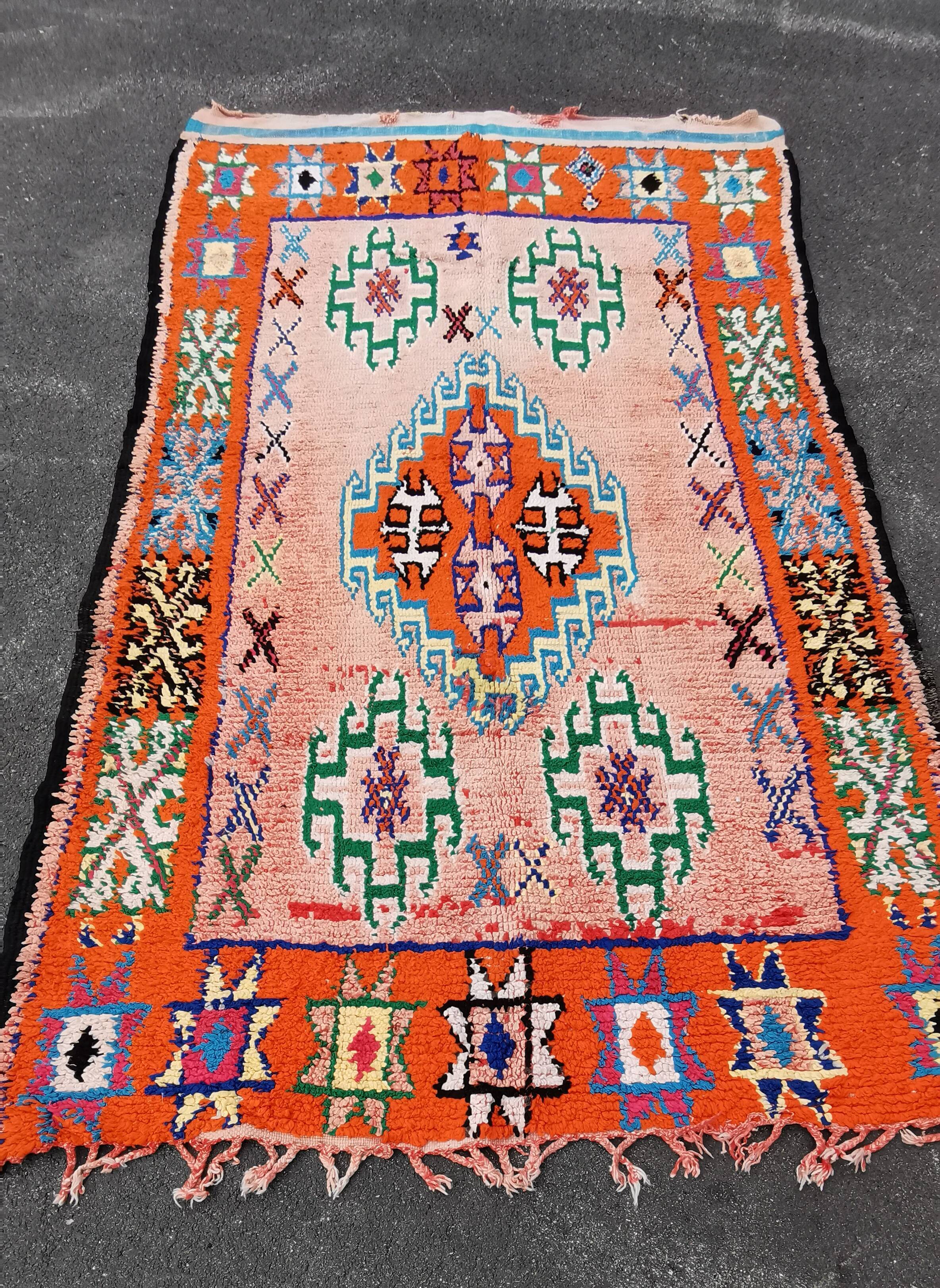 Berber rug boujaad vintage