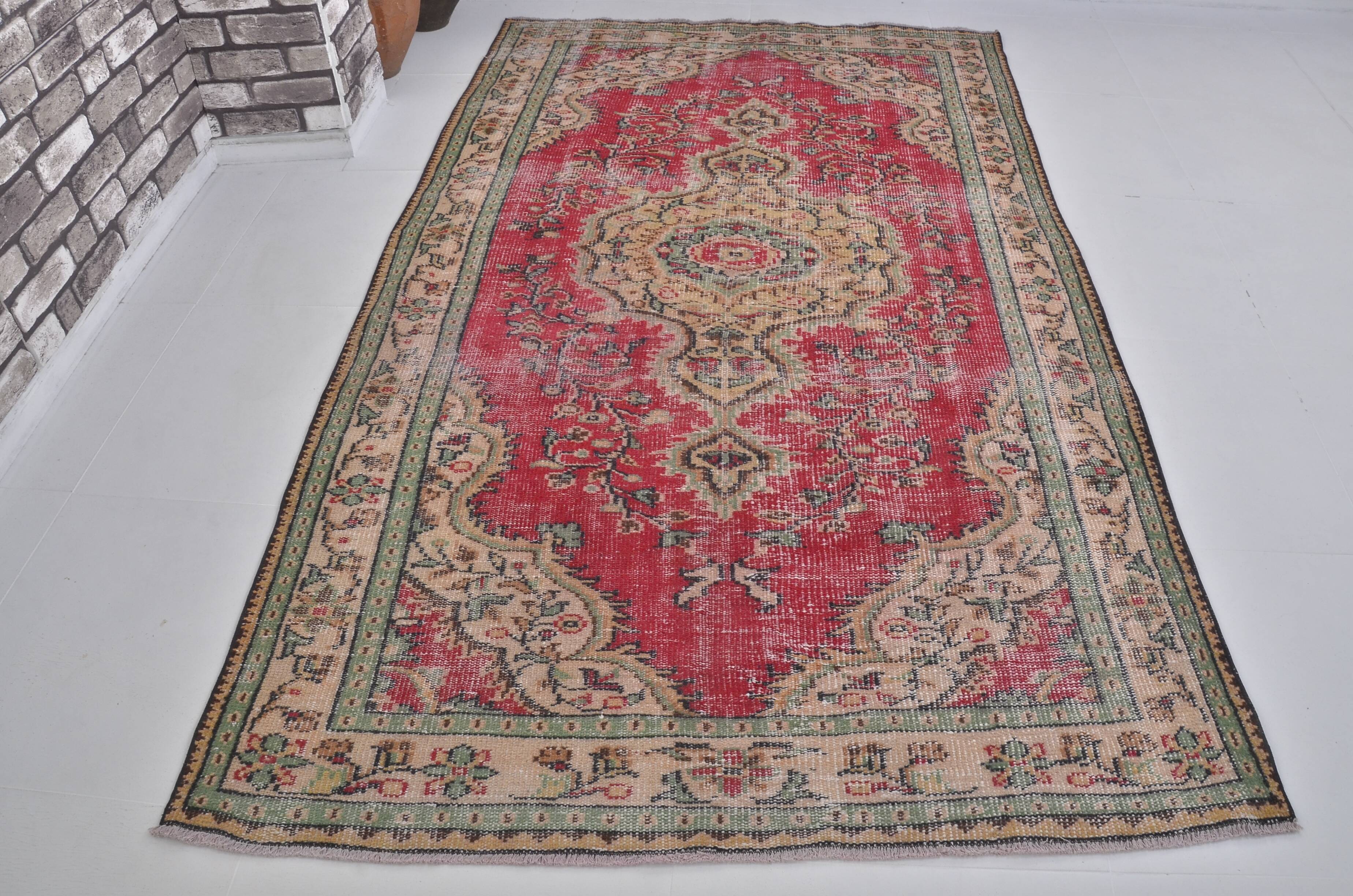 Multicolour Neutral Vintage Turkish Ruh sku 1509