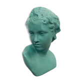 Original painted plaster bust